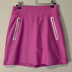 NIKE GOLF Women’s Golf Tennis Performance Skirt Skort. Pink w/ Silver. Size XS.